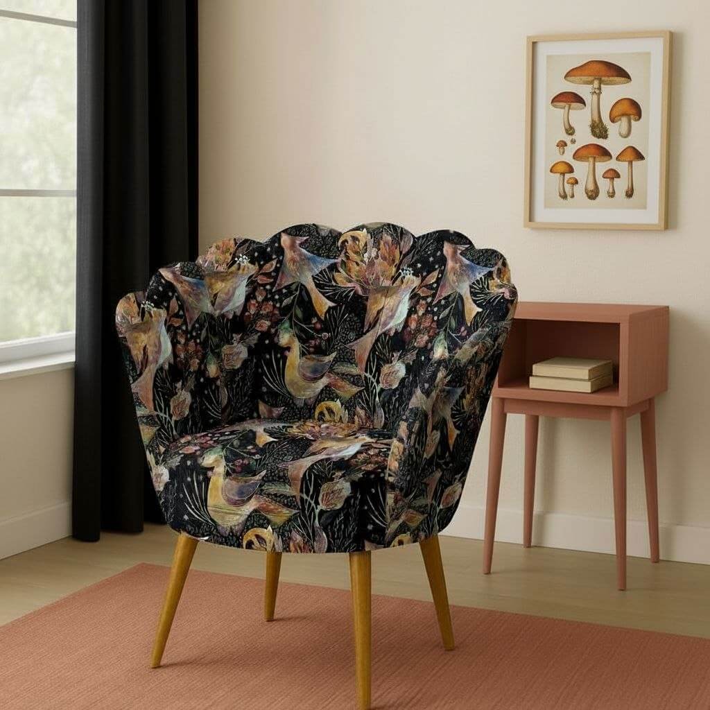 Райские птички темный - изображение 4